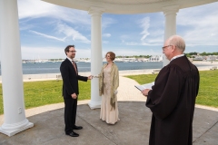King Park Gazebo Wedding Newport RI